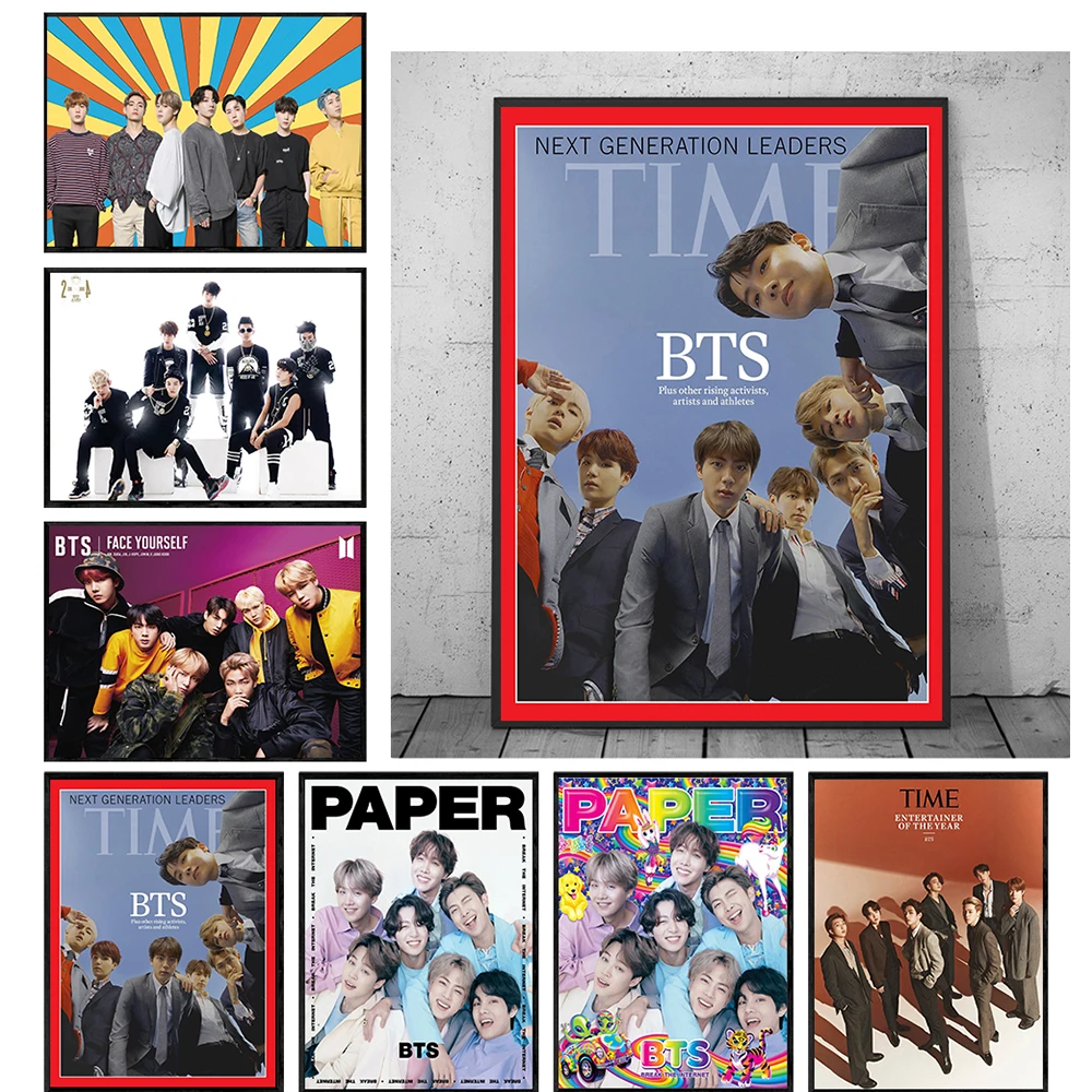 South-Korean-Boy-Band-Bts Poster Bangtan Boys Singer Movie Star Canvas Painting Print Wall Art Pictures Home Bedroom Decoration
South-Korean-Boy-Band-Bts Poster Bangtan Boys Singer Movie Star Canvas Painting Print Wall Art Pictures Home Bedroom Decoration