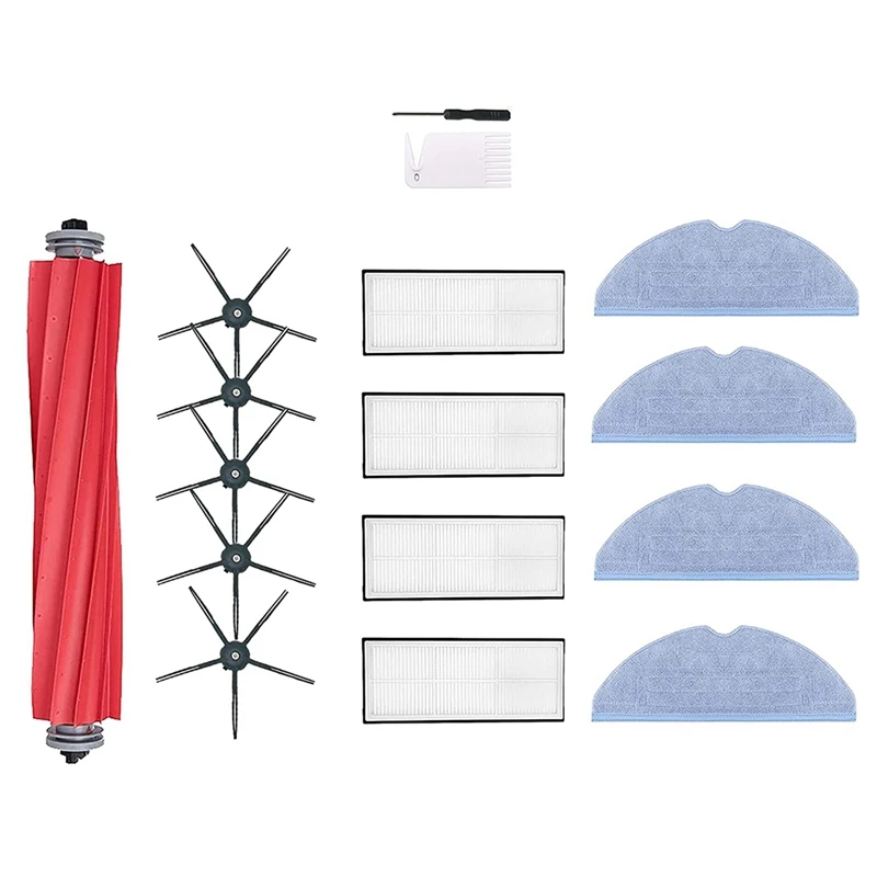 Replacement Roller Brush Side Brush HEPA Filter Mop Cloths For Roborock S7 T7S T7 Plus G10 Vacuum Cleaner Accessories
Replacement Roller Brush Side Brush HEPA Filter Mop Cloths For Roborock S7 T7S T7 Plus G10 Vacuum Cleaner Accessories