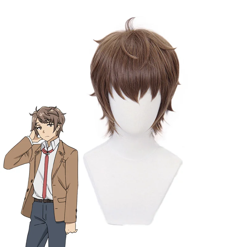 Парик Azusagawa Sakuta для косплея, термостойкие мужские искусственные волосы для костюма раскула, не мечтает Банни, девушки сенпай
Парик Azusagawa Sakuta для косплея, термостойкие мужские искусственные волосы для костюма раскула, не мечтает Банни, девушки сенпай