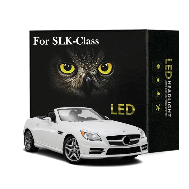 

Led Interior Light Kit For Mercedes Benz MB SLK Class R170 R171 R172 1996-2015 LED Bulbs Canbus
