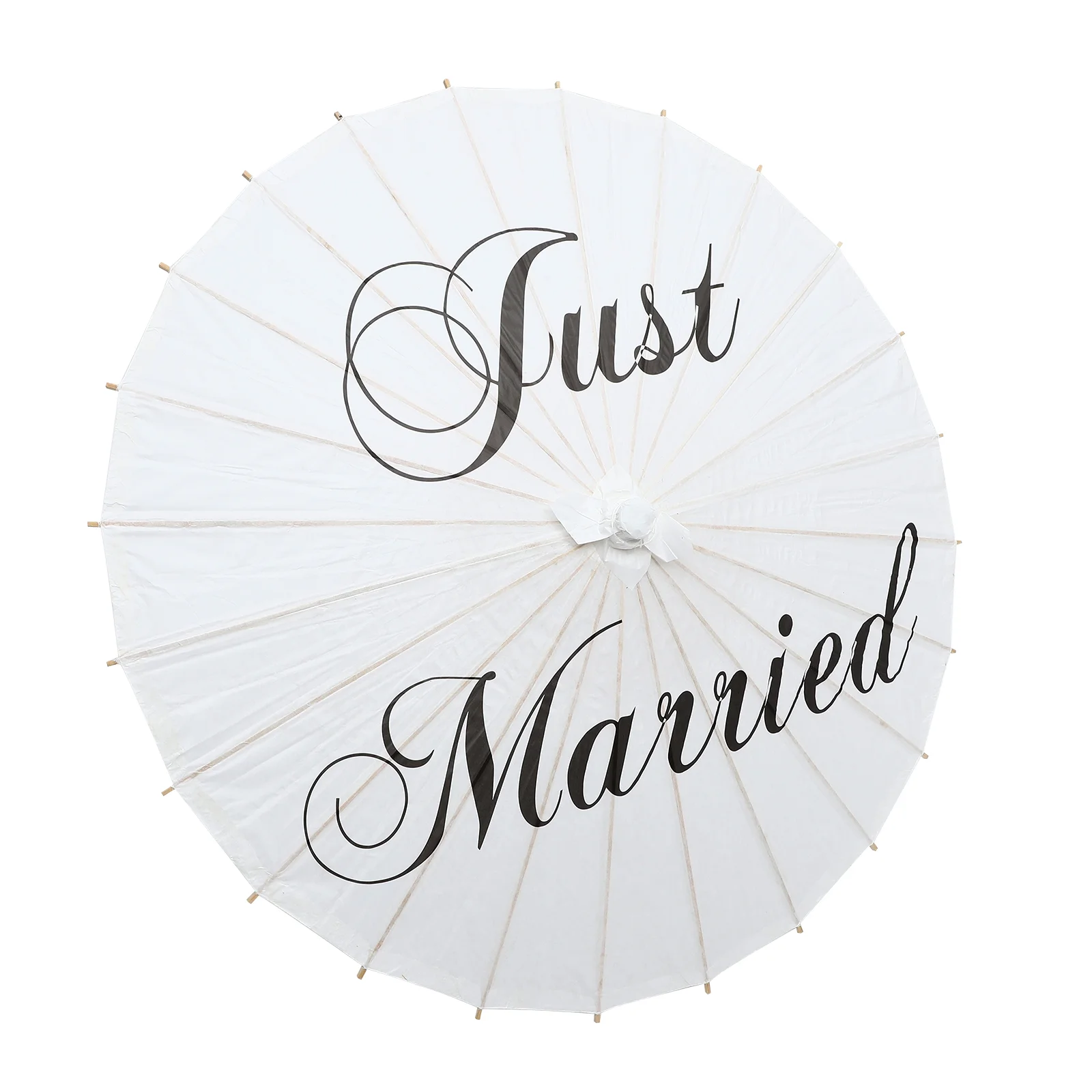 White Paper Parasol Umbrella Just Married Wedding Bridal Party Photography Decoration for Wedding (White)
White Paper Parasol Umbrella Just Married Wedding Bridal Party Photography Decoration for Wedding (White)