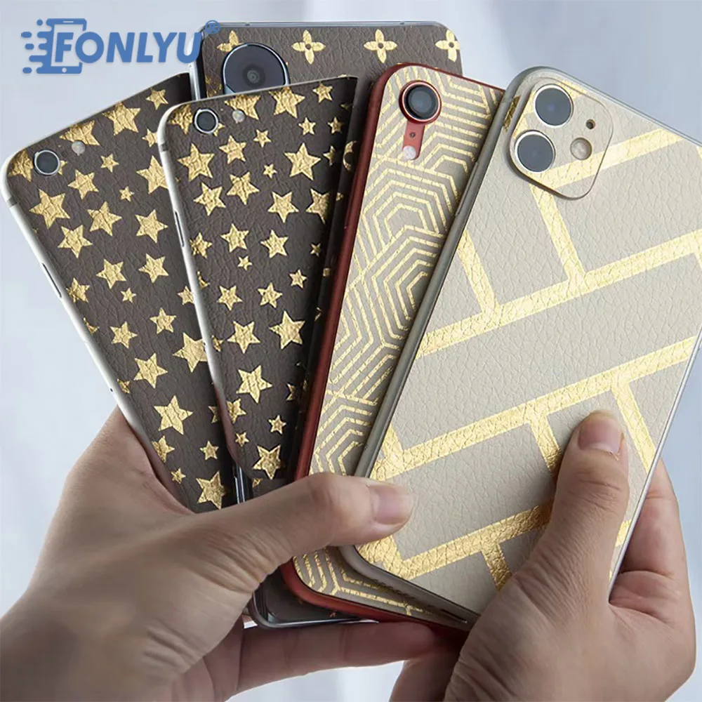 FONLYU Hydrogel Film Back Stickers For iPhone 13 Pro Max 12 Mini 11 Pro Bronzing Pattern Protective For Film Cutting Machine
FONLYU Hydrogel Film Back Stickers For iPhone 13 Pro Max 12 Mini 11 Pro Bronzing Pattern Protective For Film Cutting Machine