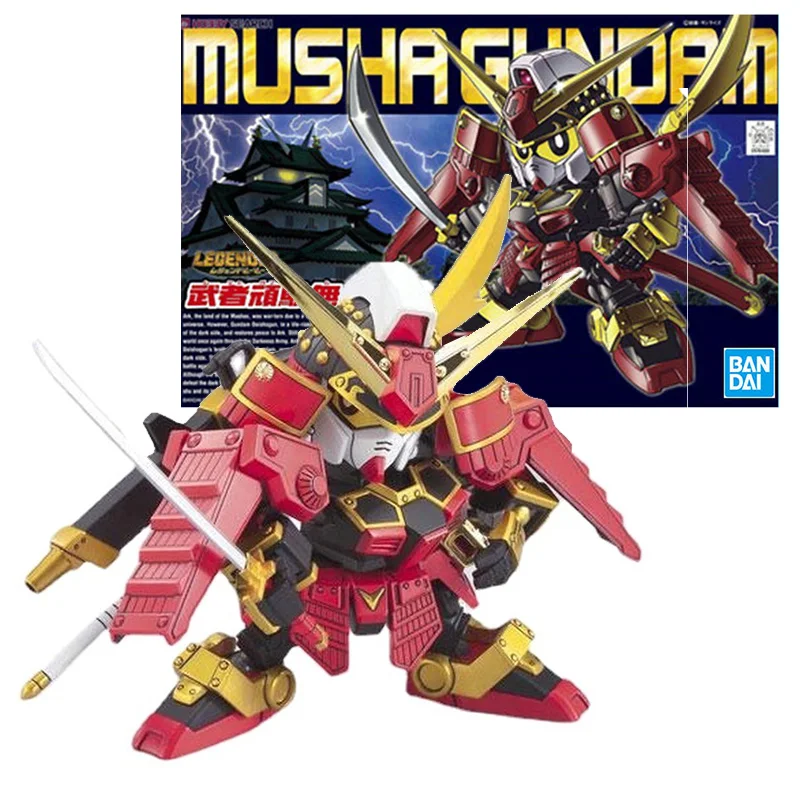 Bandai Genuine Gundam Model Kit Anime Figure SD BB373 Musha Gundam Collection Gunpla Anime Action Figure Toys for Children
Bandai Genuine Gundam Model Kit Anime Figure SD BB373 Musha Gundam Collection Gunpla Anime Action Figure Toys for Children