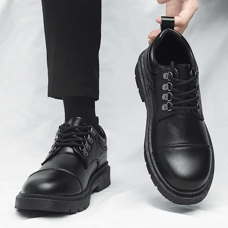 

Броги для мальчиков кожаные мужские туфли в британском стиле увеличивающие рост свадебные туфли для жениха из натуральной кожи новинка 2023 деловой официальный стиль