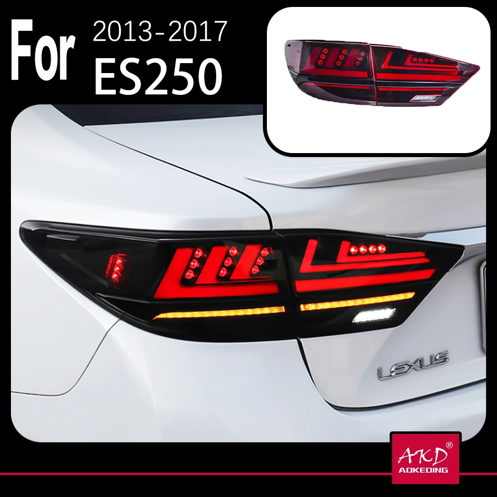 AKD Car Model for Lexus ES300 LED Tail Light 2013-2017 ES350 ES250 Rear Fog Brake Turn Signal Automotive Accessories
AKD Car Model for Lexus ES300 LED Tail Light 2013-2017 ES350 ES250 Rear Fog Brake Turn Signal Automotive Accessories