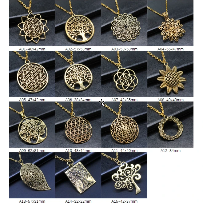 New Arrival Plant Charms Pendants Necklace Female Gift Fashion 
New Arrival Plant Charms Pendants Necklace Female Gift Fashion