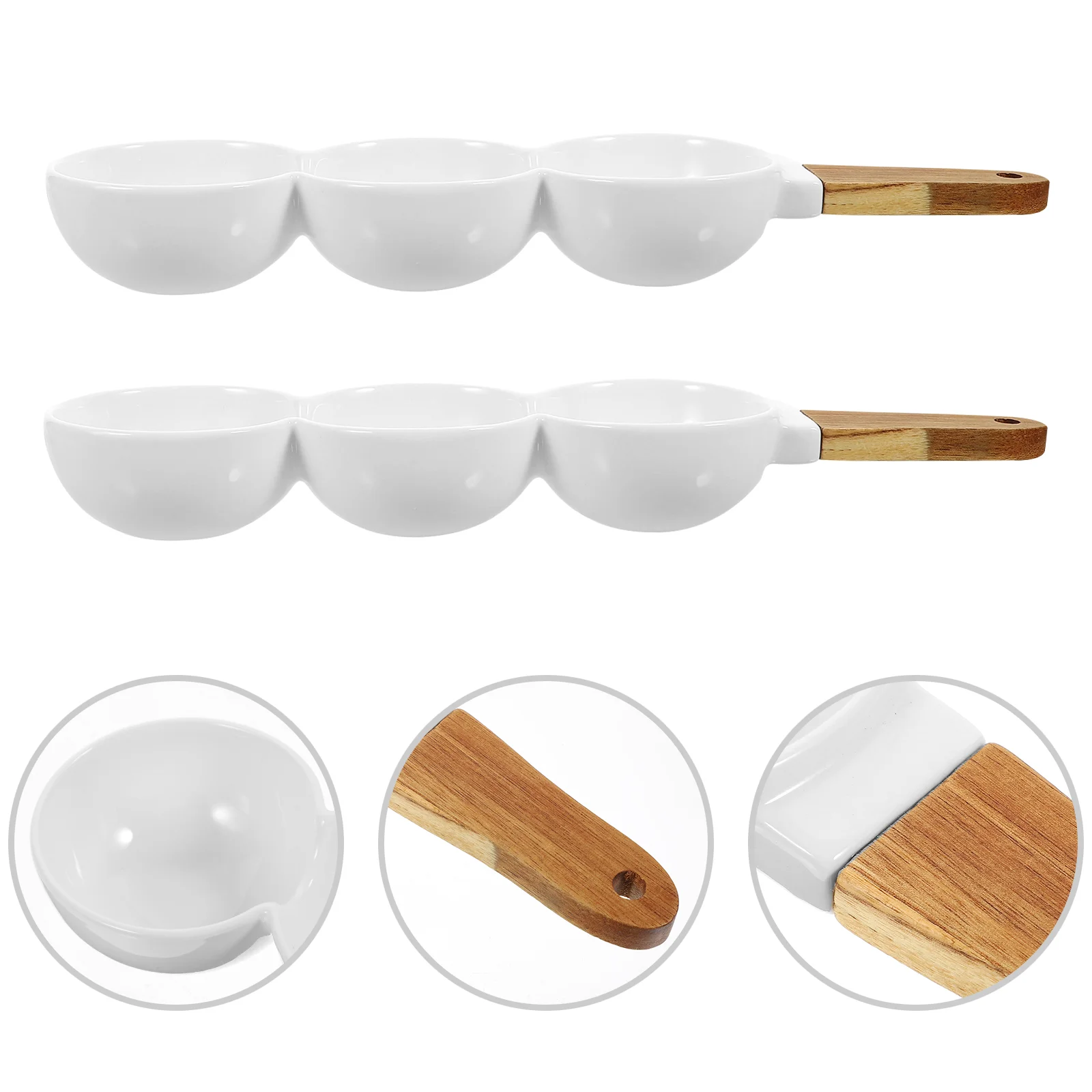 Serving Sauce Dish Bowl Plate Snack Tray Bowls Ceramic Container Divided Compartment Fruit Soy Nut Dipping Candy Seasoning
Serving Sauce Dish Bowl Plate Snack Tray Bowls Ceramic Container Divided Compartment Fruit Soy Nut Dipping Candy Seasoning