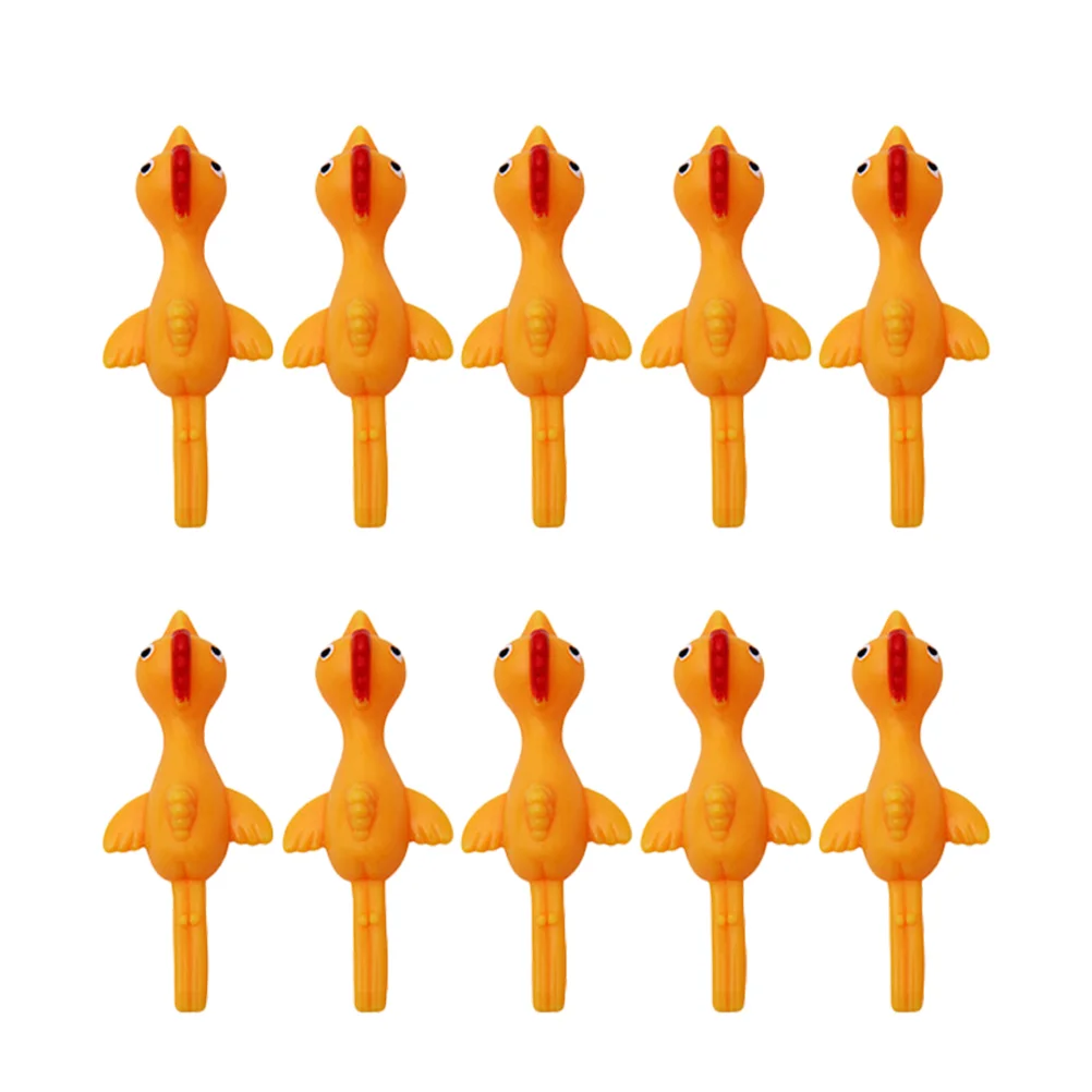 Chicken Toy Rubber Toys Finger Creative Funny Elasticity Spoof Mini Party Chickens Flingers Flicker Giantshooter Band Supplies
Chicken Toy Rubber Toys Finger Creative Funny Elasticity Spoof Mini Party Chickens Flingers Flicker Giantshooter Band Supplies