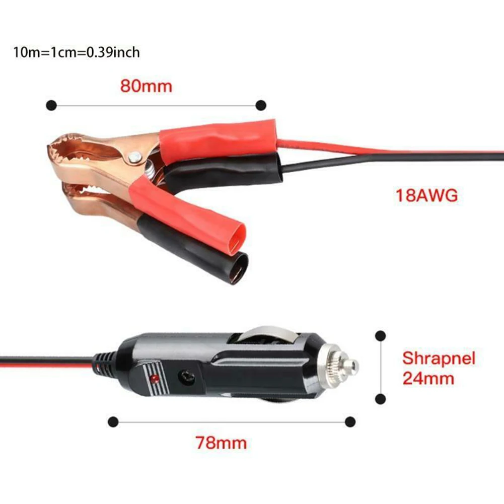 Electrical Clip-On Cable Plastic 150cm 1pcs Automotive Battery Charge Cord Extension Cable Male Charger Lighter High Quality
Electrical Clip-On Cable Plastic 150cm 1pcs Automotive Battery Charge Cord Extension Cable Male Charger Lighter High Quality