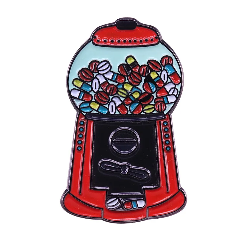Cute Retro Candy Machine Enamel Pin Wrap Clothes Lapel Brooch Fine Badge Fashion Jewelry Friend Gift
Cute Retro Candy Machine Enamel Pin Wrap Clothes Lapel Brooch Fine Badge Fashion Jewelry Friend Gift