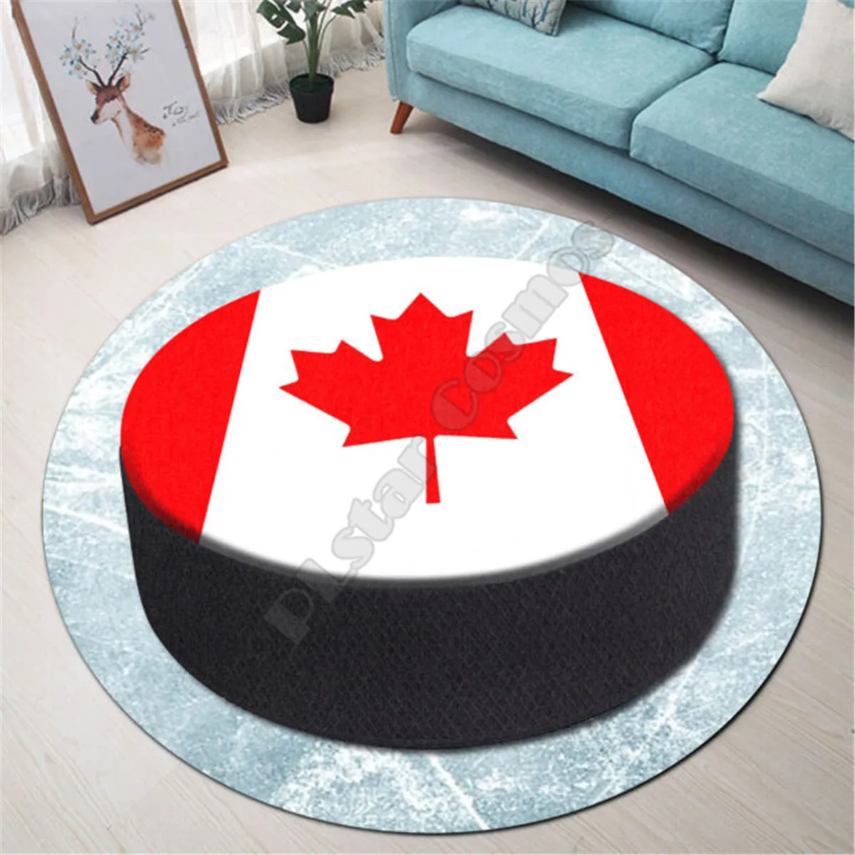 Hockey Puck Premium Round Rug 3D Printed Rug Non-slip Mat Dining Room Living Room Soft Bedroom Carpet 01
Hockey Puck Premium Round Rug 3D Printed Rug Non-slip Mat Dining Room Living Room Soft Bedroom Carpet 01