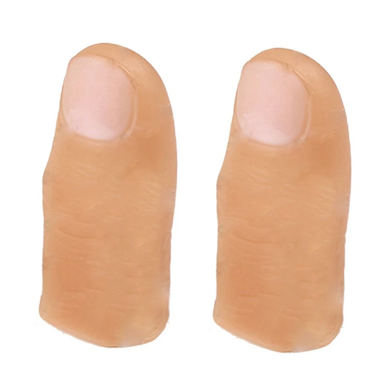 10Pcs Simulation Finger Sleeve Fake Thumb Tip Finger Magic Prank Trick Prop Toys Finger Trick Props Toy Party Supply
10Pcs Simulation Finger Sleeve Fake Thumb Tip Finger Magic Prank Trick Prop Toys Finger Trick Props Toy Party Supply
