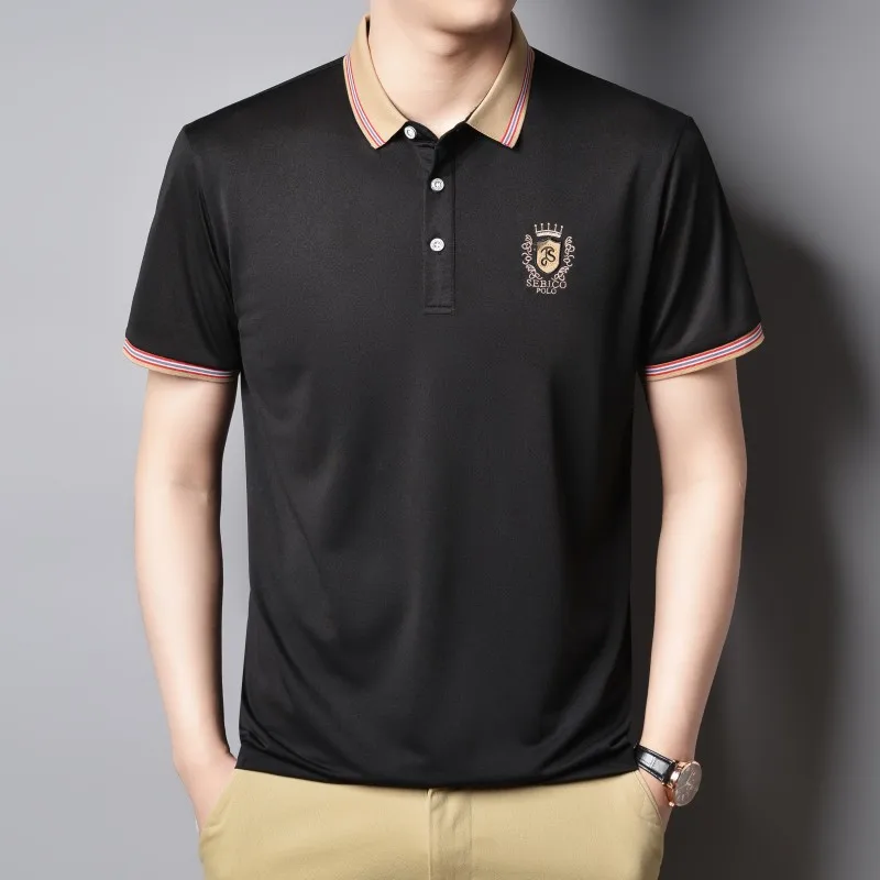 Embroidery Golf Polo T-shirts for Men Clothing Camisetas Tops Ropa Playeras Hombre Roupas Masculinas Summer Short Sleeve Tees
Embroidery Golf Polo T-shirts for Men Clothing Camisetas Tops Ropa Playeras Hombre Roupas Masculinas Summer Short Sleeve Tees