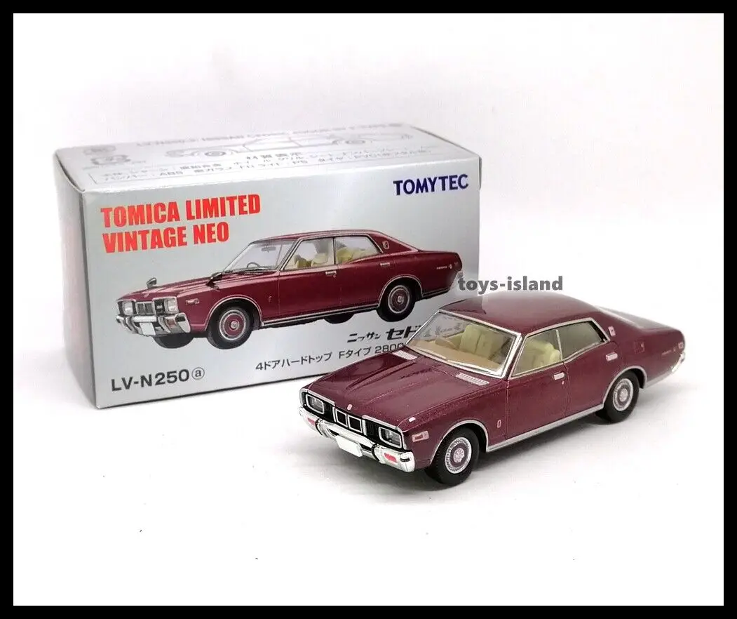 

Tomica Limited Vintage NEO LV-N250a Gloria 4D HT F type 2800SGL Tomytec DieCast Model Car Collection Limited Edition Hobby Toys
