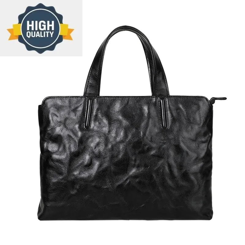 Портфель мужской из 2023 натуральной кожи в стиле ретро, деловая сумка для ноутбука А4 в складку, дорожная сумочка
Портфель мужской из 2023 натуральной кожи в стиле ретро, деловая сумка для ноутбука А4 в складку, дорожная сумочка