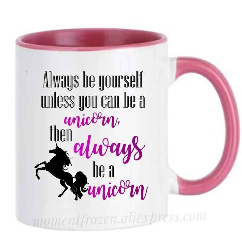 Be Yourself Unicorn Mugs Handle Tea Coffee Cups Creative Milk Drinkware Personality Morph Coffeeware Home Decor Birthday Gifts 
Be Yourself Unicorn Mugs Handle Tea Coffee Cups Creative Milk Drinkware Personality Morph Coffeeware Home Decor Birthday Gifts