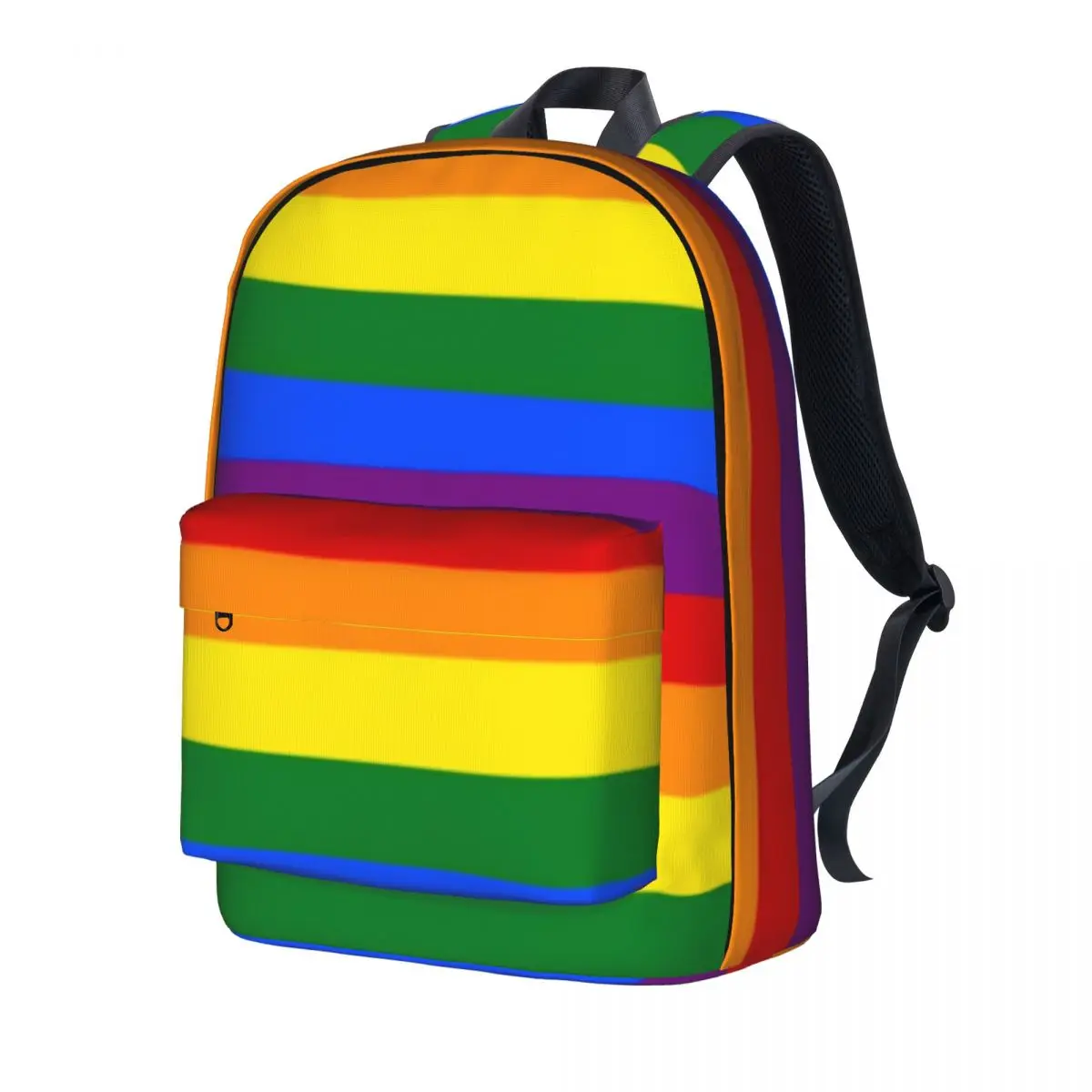 Colorfull Rainbow Striped Backpack Bright Stripes Travel Backpacks Women Men Elegant School Bags Colorful Lightweight Rucksack
Colorfull Rainbow Striped Backpack Bright Stripes Travel Backpacks Women Men Elegant School Bags Colorful Lightweight Rucksack