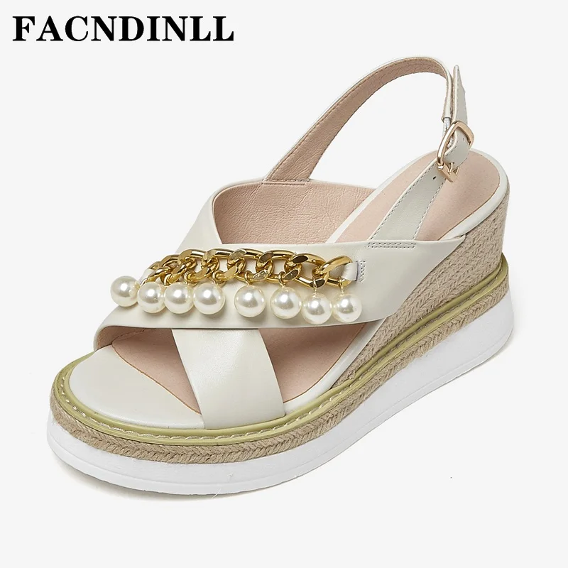 Women Shoes New 2022 Summer Sandals Genuine Leather Wedges High Heels Platform Beige Apricot Dress Party Casual Lady Slippers
Women Shoes New 2022 Summer Sandals Genuine Leather Wedges High Heels Platform Beige Apricot Dress Party Casual Lady Slippers
