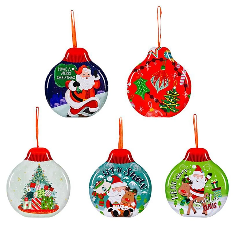 Christmas Tinplate Candy Box Pendants Merry Christmas Decorations for Home Ornament for Xmas Tree House Biscuit Jar
Christmas Tinplate Candy Box Pendants Merry Christmas Decorations for Home Ornament for Xmas Tree House Biscuit Jar