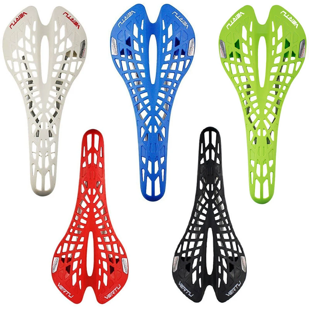 

New High Quality Ultra Light High Strength Flexible Cycling Bicycle Seat Saddle Hollow Spider Ergonomic Shock Absorption