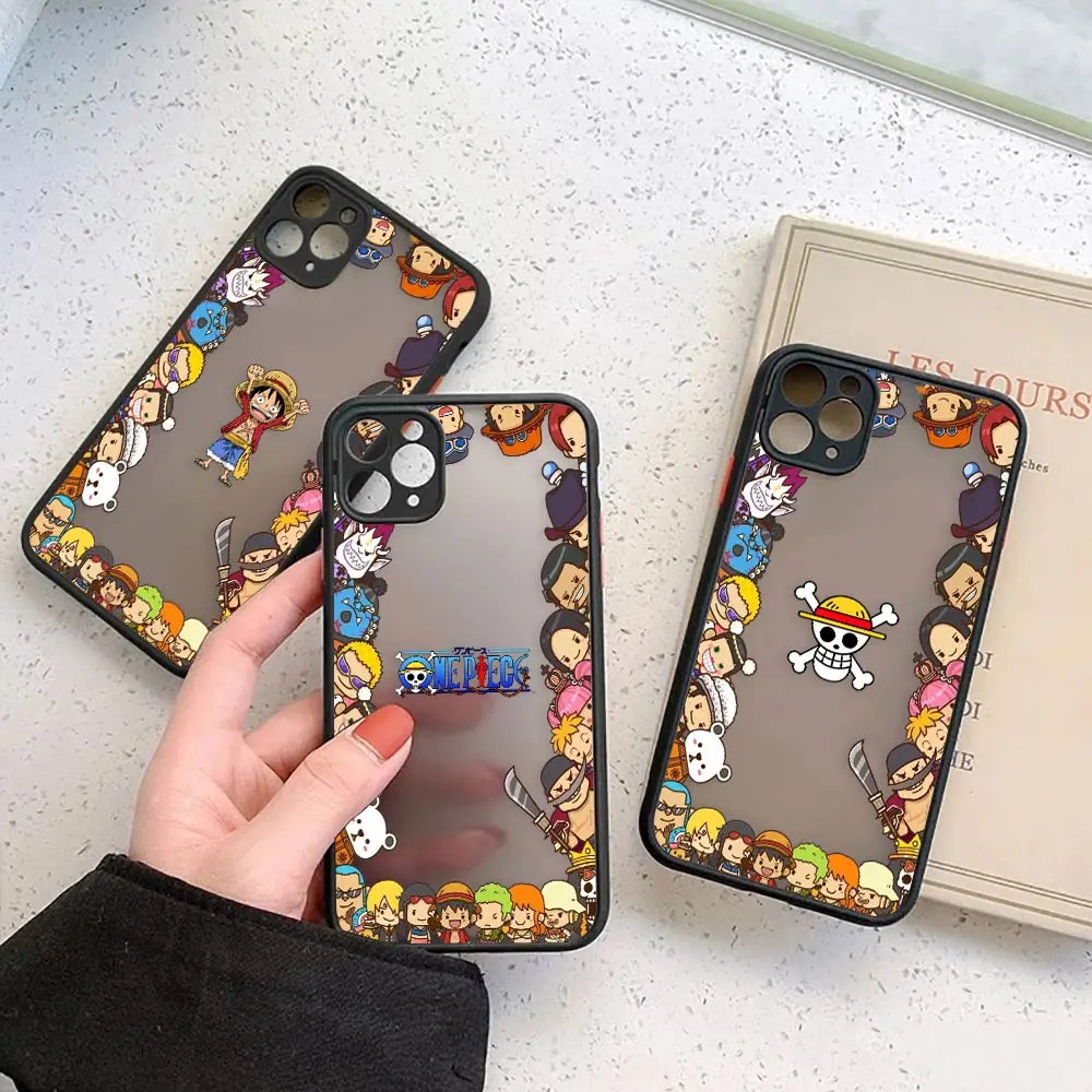 Matte Coque Cases For iPhone 13 12 11 Pro Max SE Mini XR XS X 7 8 Plus Shockproof Clear Cute Cover Cartoon Anime One Piece Luffy
Matte Coque Cases For iPhone 13 12 11 Pro Max SE Mini XR XS X 7 8 Plus Shockproof Clear Cute Cover Cartoon Anime One Piece Luffy