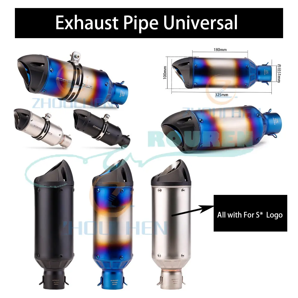 Motorcycle Modified Parts Cafe Racer Universal Exhaust System Pipe Tip ATV Pit Dirt Bike Motocross Motocykl Gant CF Moto Cross 
Motorcycle Modified Parts Cafe Racer Universal Exhaust System Pipe Tip ATV Pit Dirt Bike Motocross Motocykl Gant CF Moto Cross