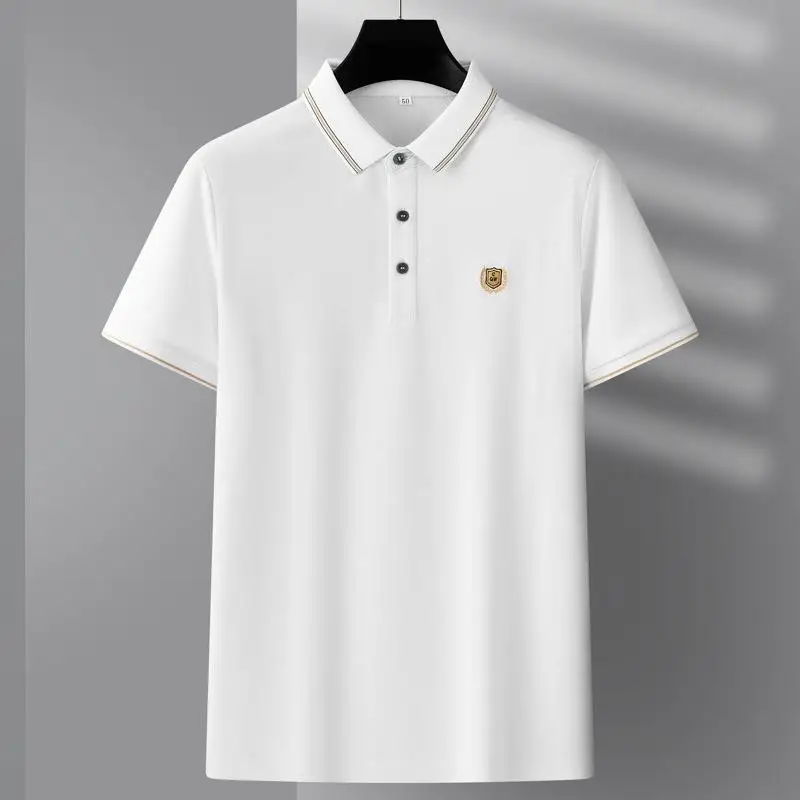 New T-shirt 2022 solid color slit casual thin short sleeve men's Korean summer multicolor Polo designer white black
New T-shirt 2022 solid color slit casual thin short sleeve men's Korean summer multicolor Polo designer white black