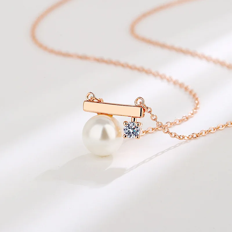 Bafu S925 Sterling Silver Necklaces Woman Summer 2023 Balance Wood Pearl Pendant
Bafu S925 Sterling Silver Necklaces Woman Summer 2023 Balance Wood Pearl Pendant