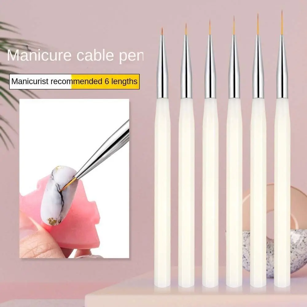 5-15mm Pull Wire Brush Nail Art Liner Painting Pen 3D Tips UV Gel Brushes Drawing Grid French Design DIY Manicure Tool
5-15mm Pull Wire Brush Nail Art Liner Painting Pen 3D Tips UV Gel Brushes Drawing Grid French Design DIY Manicure Tool