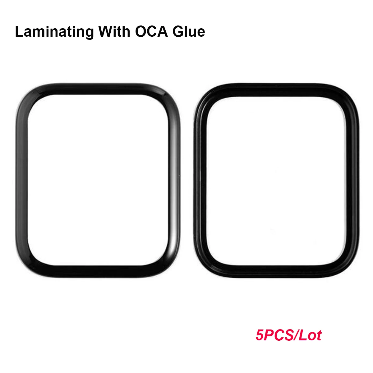 5PCS Screen Front Glass with OCA for Apple Watch S7 41mm 45mm S1 S2 S3 38mm 42mm S4 S5 S6 SE 40mm 44mm Glass Repair replacement
5PCS Screen Front Glass with OCA for Apple Watch S7 41mm 45mm S1 S2 S3 38mm 42mm S4 S5 S6 SE 40mm 44mm Glass Repair replacement
