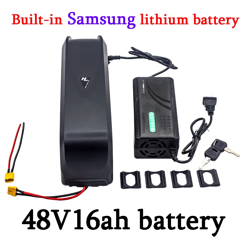 Аккумуляторная литиевая батарея для электровелосипеда Hailong G70 Samsung 18650, 48 В, 36 В, 12 Ач, 16 Ач, 20 Ач
Аккумуляторная литиевая батарея для электровелосипеда Hailong G70 Samsung 18650, 48 В, 36 В, 12 Ач, 16 Ач, 20 Ач