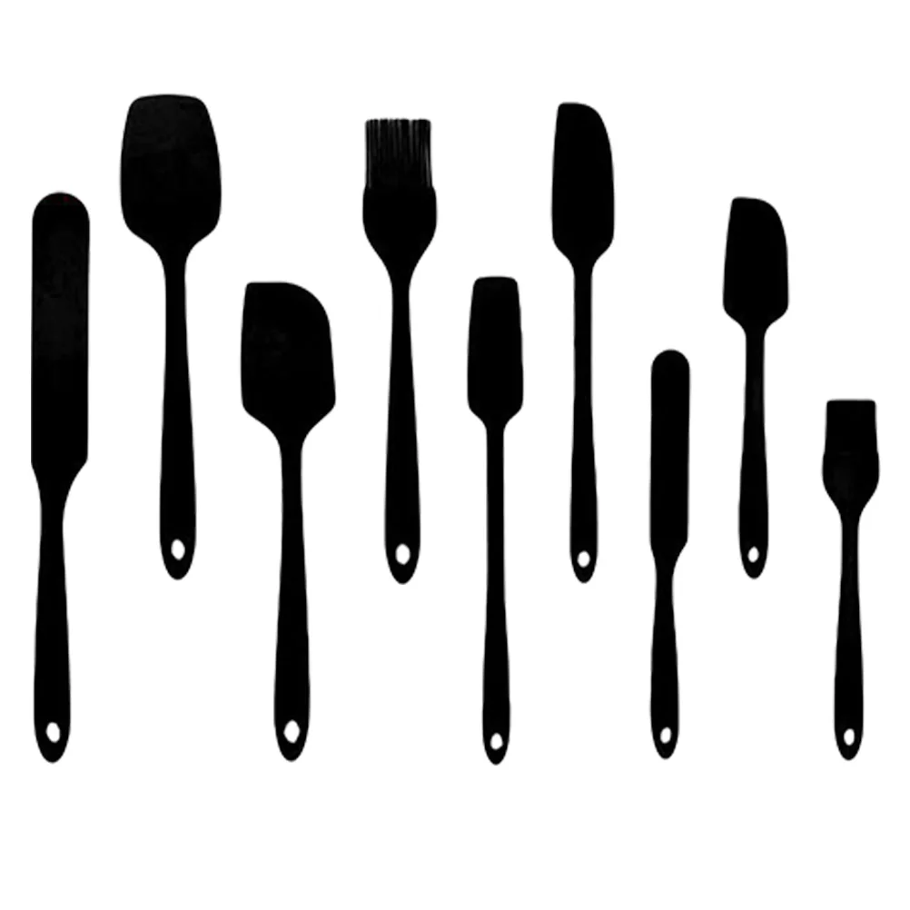 1 Set of 9Pcs Baking Spatulas Silicone Cream Spatula Butter Scraper Kitchen Tool
1 Set of 9Pcs Baking Spatulas Silicone Cream Spatula Butter Scraper Kitchen Tool