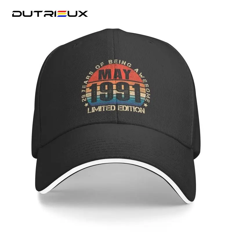 Baseball Cap For Women Men Custom May 1991 Sports Women's Adjustable 31th Birthday Limited Edition 31 Year Old Dad Hat Summer
Baseball Cap For Women Men Custom May 1991 Sports Women's Adjustable 31th Birthday Limited Edition 31 Year Old Dad Hat Summer