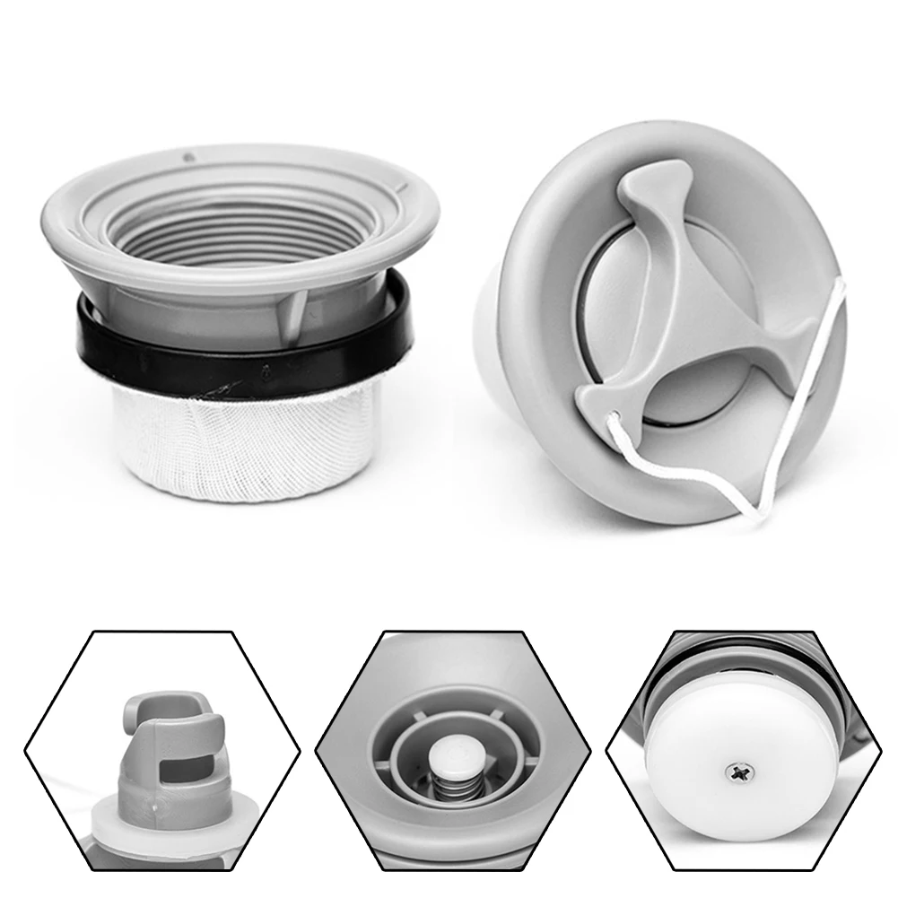 Inflatable Boat Raft Kayak Canoe Accessorie Air Valve Adapter Cap Deflate Valve With Filter Screen PVC Inflate Deflate Easily
Inflatable Boat Raft Kayak Canoe Accessorie Air Valve Adapter Cap Deflate Valve With Filter Screen PVC Inflate Deflate Easily