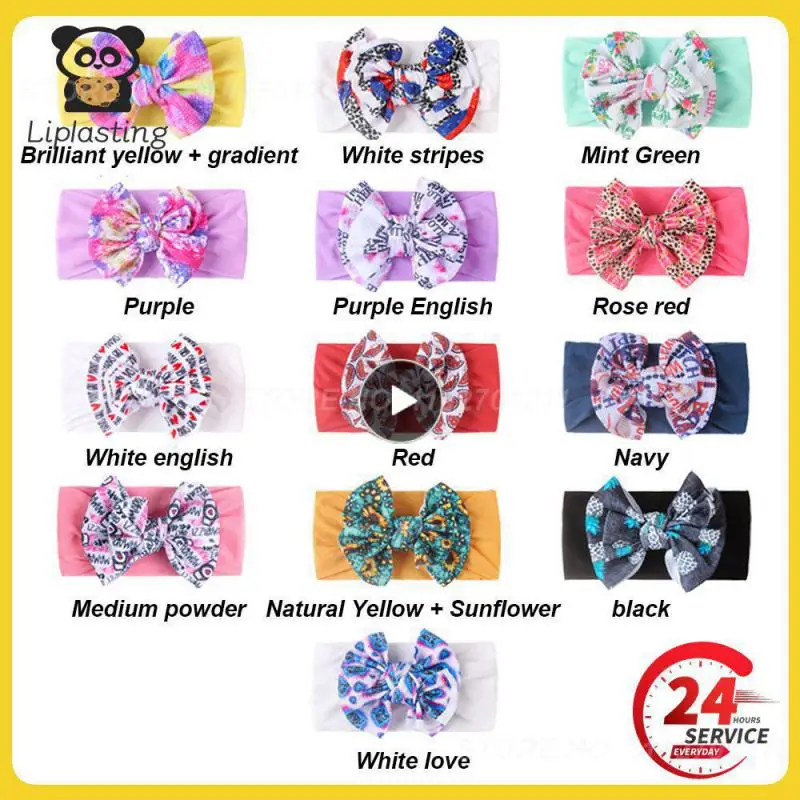 1~10PCS Cute Bowknot Baby Headband Turban Nylon Printed Double-layer Bow Headband Elastic Hair Bands Soft Hair Accessories 0-4 Y
1~10PCS Cute Bowknot Baby Headband Turban Nylon Printed Double-layer Bow Headband Elastic Hair Bands Soft Hair Accessories 0-4 Y