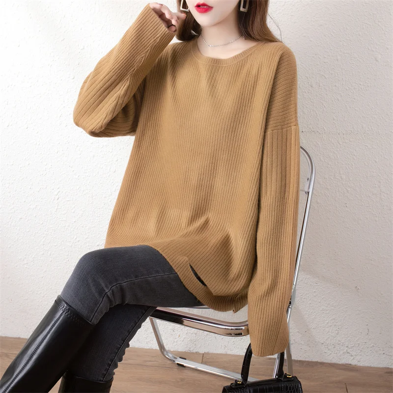 120 long sleeve head conventional round collar commuter single pure color wool thread 45 
120 long sleeve head conventional round collar commuter single pure color wool thread 45