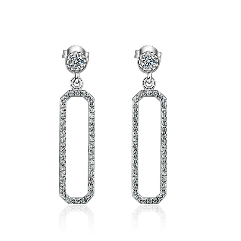 2023 New S925 Sterling Silver 80MM Long Rectangular Zircon Earrings For Women Fashion Charm Wedding Valentine's Day Gift Jewelry
2023 New S925 Sterling Silver 80MM Long Rectangular Zircon Earrings For Women Fashion Charm Wedding Valentine's Day Gift Jewelry
