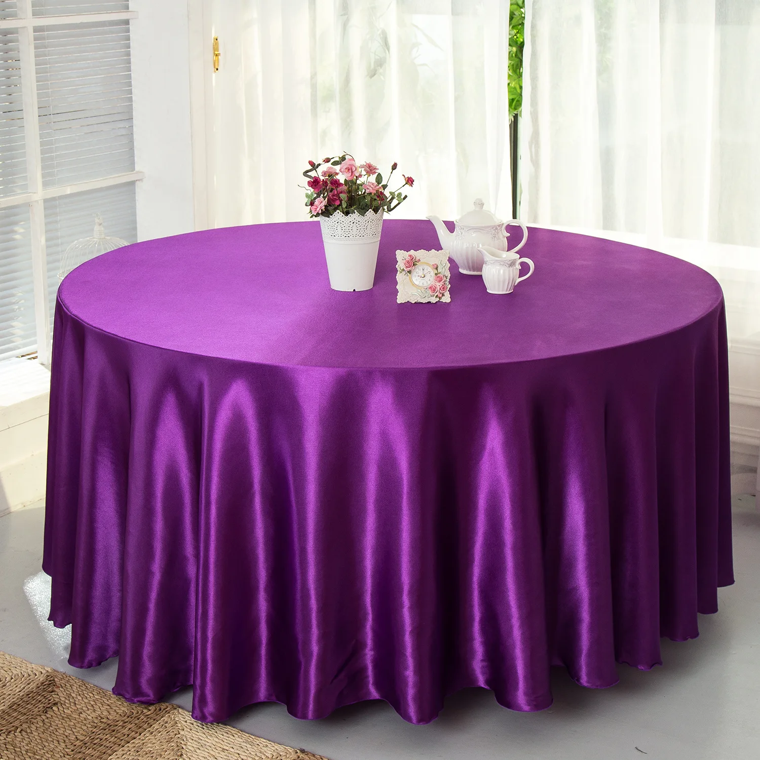 Table cloth round pure color tablecloth high-grade square_AN2696 
Table cloth round pure color tablecloth high-grade square_AN2696
