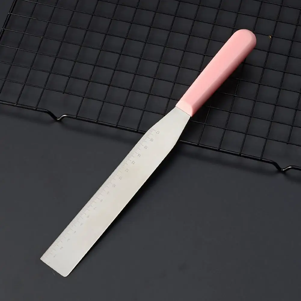 Durable Cream Spatula Anti-slip Handle Stainless Steel Bread Bakery Butter Spatula Icing Spatula Straight Icing Spatula
Durable Cream Spatula Anti-slip Handle Stainless Steel Bread Bakery Butter Spatula Icing Spatula Straight Icing Spatula