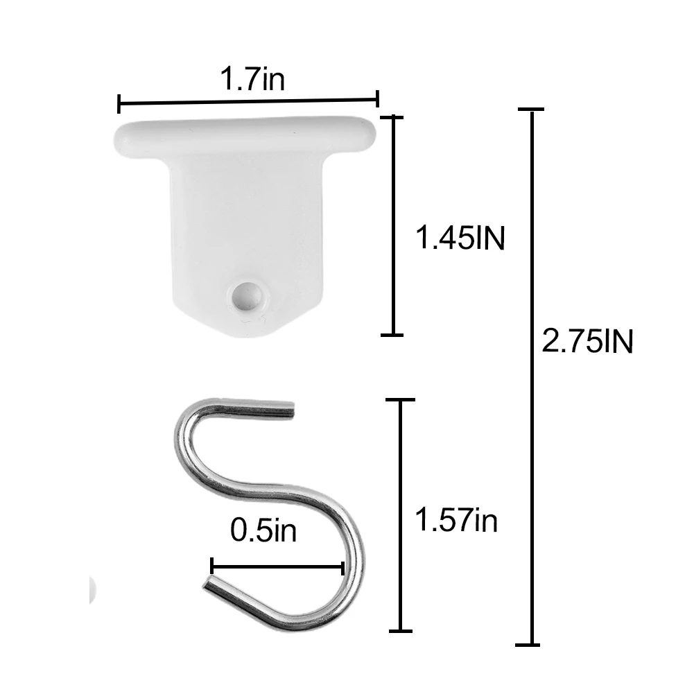 8PCS 4cm S-shaped Hook Camping Awning Hooks Clips RV Tent Hangers Light Hangers For Caravan Camper Not Deform&bend Reusable
8PCS 4cm S-shaped Hook Camping Awning Hooks Clips RV Tent Hangers Light Hangers For Caravan Camper Not Deform&bend Reusable