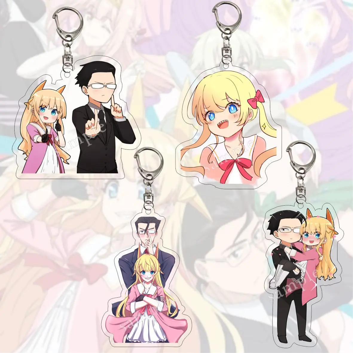 Life with an Ordinary Guy who Reincarnated into a Total Fantasy Knockout Keychain Accessories Key Chain Backpack Pendant Prop
Life with an Ordinary Guy who Reincarnated into a Total Fantasy Knockout Keychain Accessories Key Chain Backpack Pendant Prop