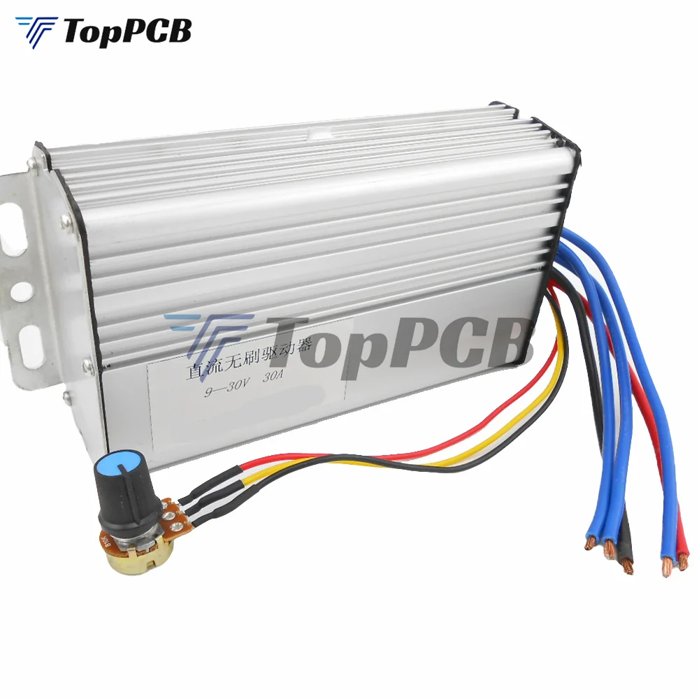 1650W 30A DC Brushless Motor Speed Controller Governor Driver Board No Hall DC 18-55V Speed Control Switch with Potentiometer
1650W 30A DC Brushless Motor Speed Controller Governor Driver Board No Hall DC 18-55V Speed Control Switch with Potentiometer