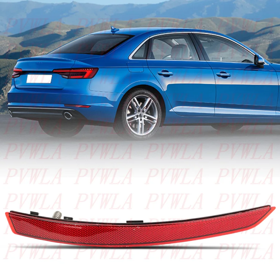 Для Audi A4 B9 2016 2017 2018 2019 2020 2021 2022 2023 2024 отражатель заднего бампера автомобильные аксессуары 8W0945105C 8WD945106A
Для Audi A4 B9 2016 2017 2018 2019 2020 2021 2022 2023 2024 отражатель заднего бампера автомобильные аксессуары 8W0945105C 8WD945106A
