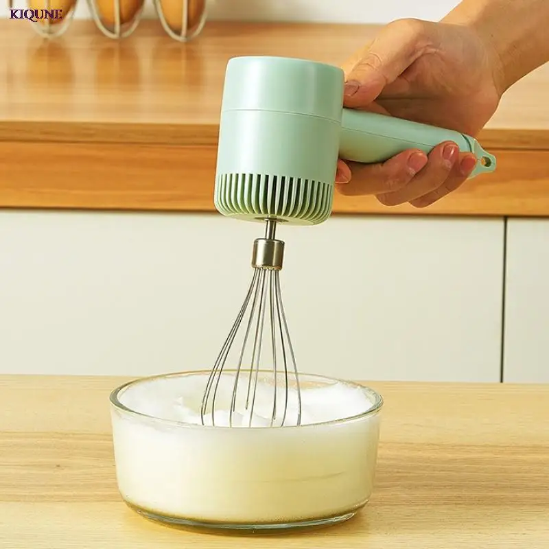 KIQUNE Wireless 3 Speed Mini Mixer Electric Food Blender Handheld Mixer Egg Beater Automatic Cream Food Cake Baking Dough Mixer
KIQUNE Wireless 3 Speed Mini Mixer Electric Food Blender Handheld Mixer Egg Beater Automatic Cream Food Cake Baking Dough Mixer