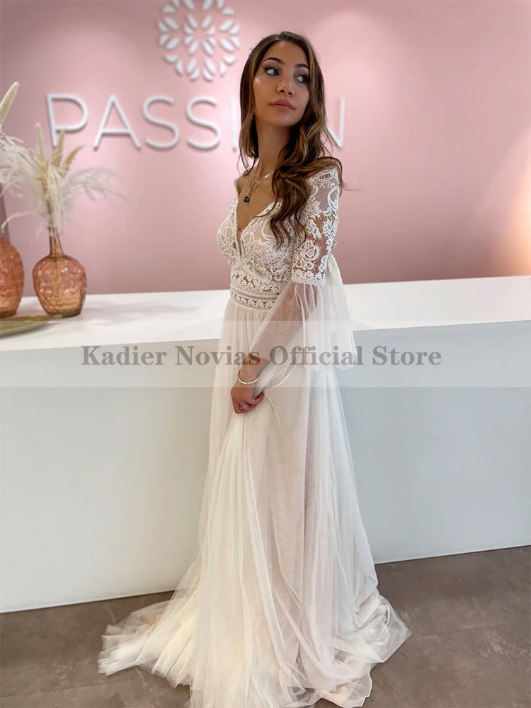 KADIER NOVIAS Robe De Mariee Ivory Boho Vintage Chic Wedding Dresses 2023 for Women Sheer Bridal Gown Vestidos De Novia
KADIER NOVIAS Robe De Mariee Ivory Boho Vintage Chic Wedding Dresses 2023 for Women Sheer Bridal Gown Vestidos De Novia