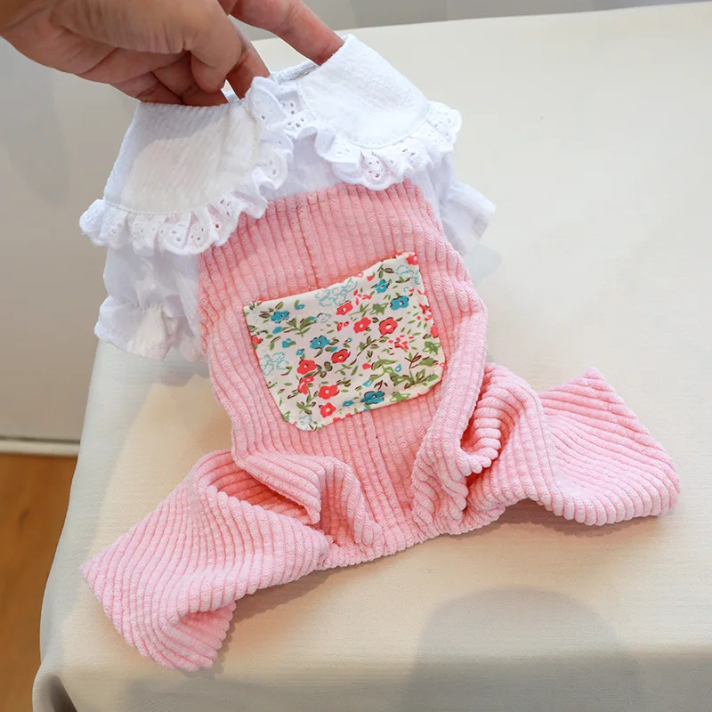 Spring Summer Dog Jumpsuit Romper Puppy Costume Small Dog Clothes Outfit Pants Yorkies Pomeranian Maltese Bichon Poodle Clothing
Spring Summer Dog Jumpsuit Romper Puppy Costume Small Dog Clothes Outfit Pants Yorkies Pomeranian Maltese Bichon Poodle Clothing