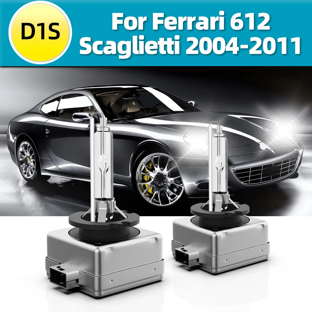 Roadsun 2X HID Xenon Headlight Bulb D1S Headlamp Light 6000K For Ferrari 612 Scaglietti 2004 2005 2006 2007 2008 2009 2010 2011
Roadsun 2X HID Xenon Headlight Bulb D1S Headlamp Light 6000K For Ferrari 612 Scaglietti 2004 2005 2006 2007 2008 2009 2010 2011
