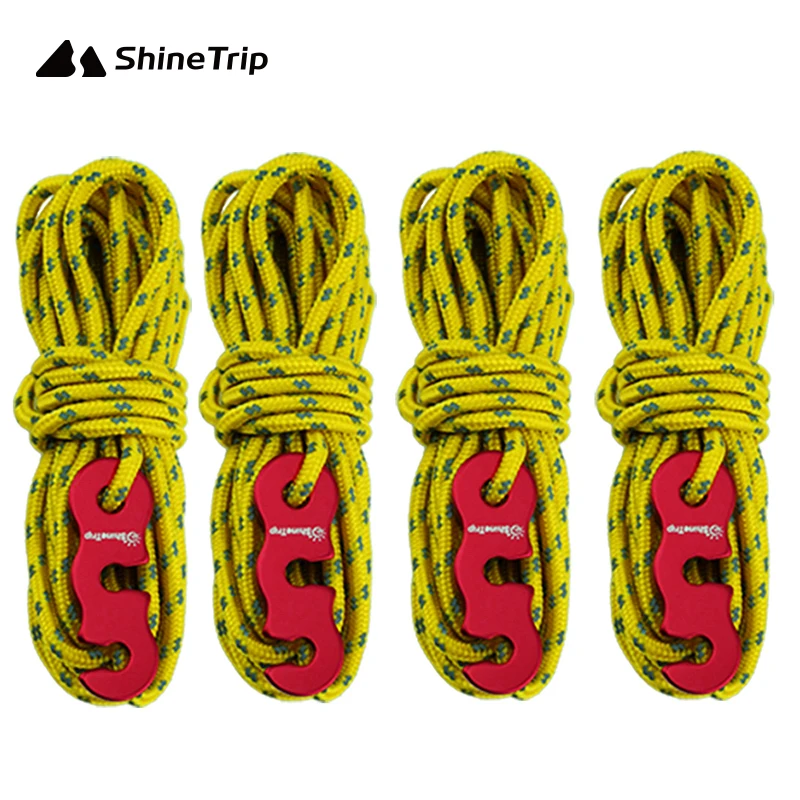 4pcs 3mm Tent Accessories With S-Ring Hooks High-strength Reflective Wind Rope Outdoor Camping Multifunctional Alloy Tent Buckle
4pcs 3mm Tent Accessories With S-Ring Hooks High-strength Reflective Wind Rope Outdoor Camping Multifunctional Alloy Tent Buckle