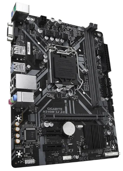 Материнская плата для настольного компьютера H310m S2 2,0 1151 поддерживает DDR4
Материнская плата для настольного компьютера H310m S2 2,0 1151 поддерживает DDR4