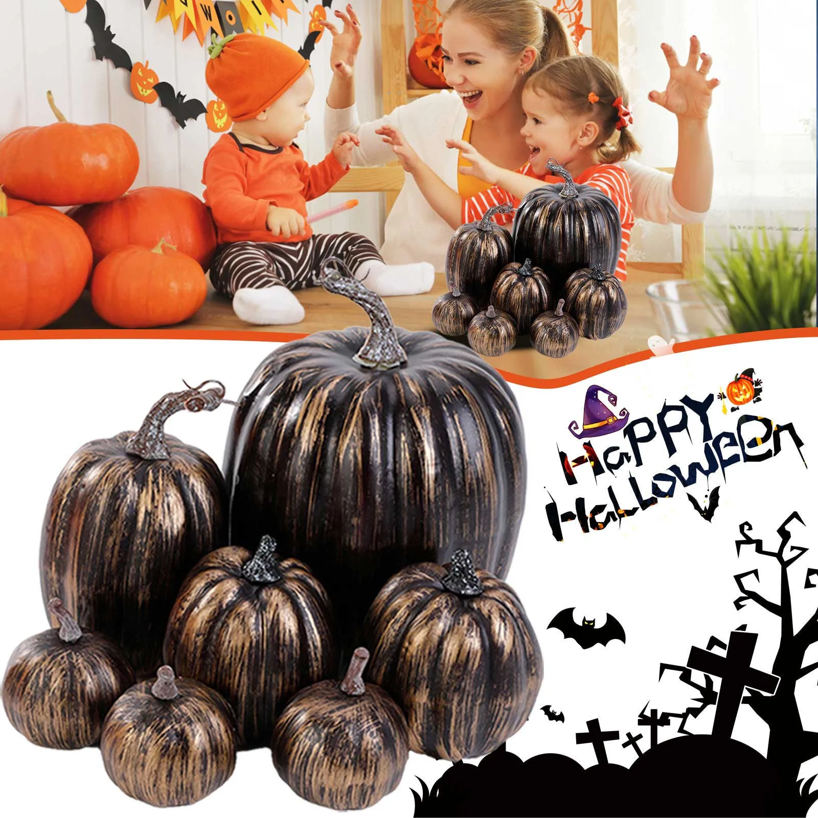 Decorations for Small Christmas Tree Fall Wedding Thanksgiving Halloween Decorations Home TablesiliconeInterior decorationin
Decorations for Small Christmas Tree Fall Wedding Thanksgiving Halloween Decorations Home TablesiliconeInterior decorationin